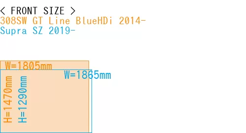 #308SW GT Line BlueHDi 2014- + Supra SZ 2019-